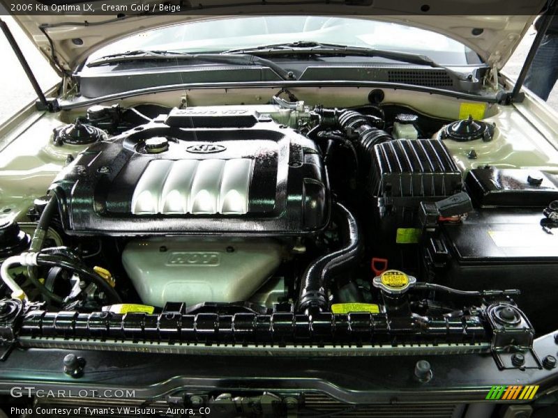 Cream Gold / Beige 2006 Kia Optima LX