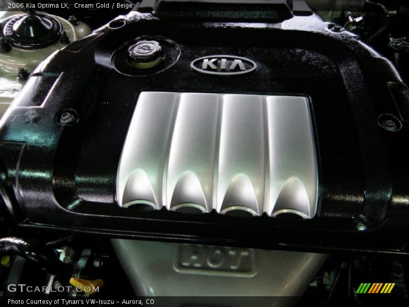 Cream Gold / Beige 2006 Kia Optima LX