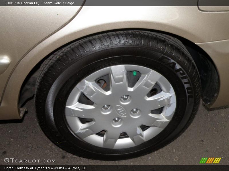 Cream Gold / Beige 2006 Kia Optima LX