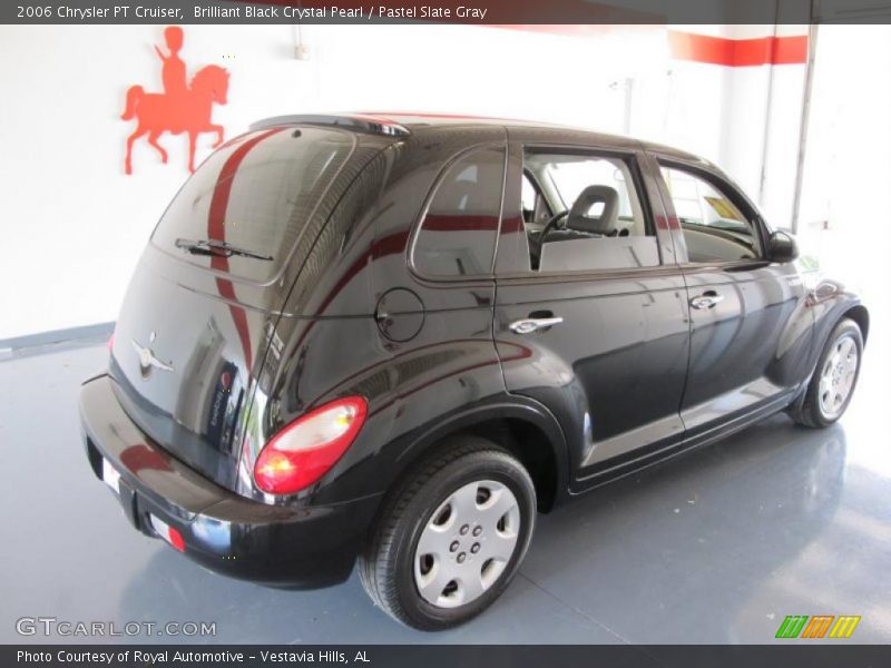 Brilliant Black Crystal Pearl / Pastel Slate Gray 2006 Chrysler PT Cruiser