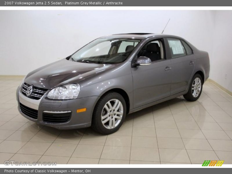 Platinum Grey Metallic / Anthracite 2007 Volkswagen Jetta 2.5 Sedan