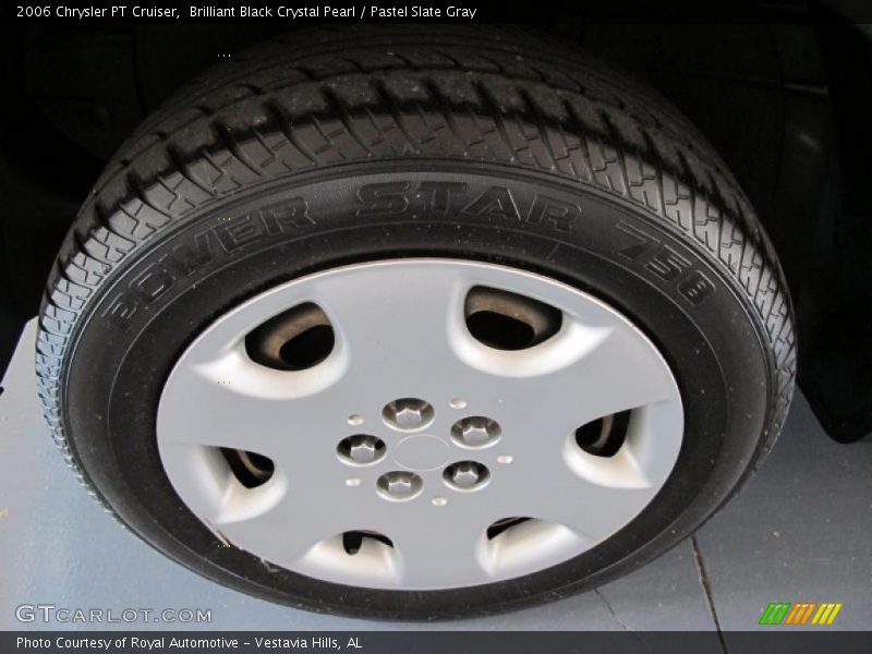 Brilliant Black Crystal Pearl / Pastel Slate Gray 2006 Chrysler PT Cruiser