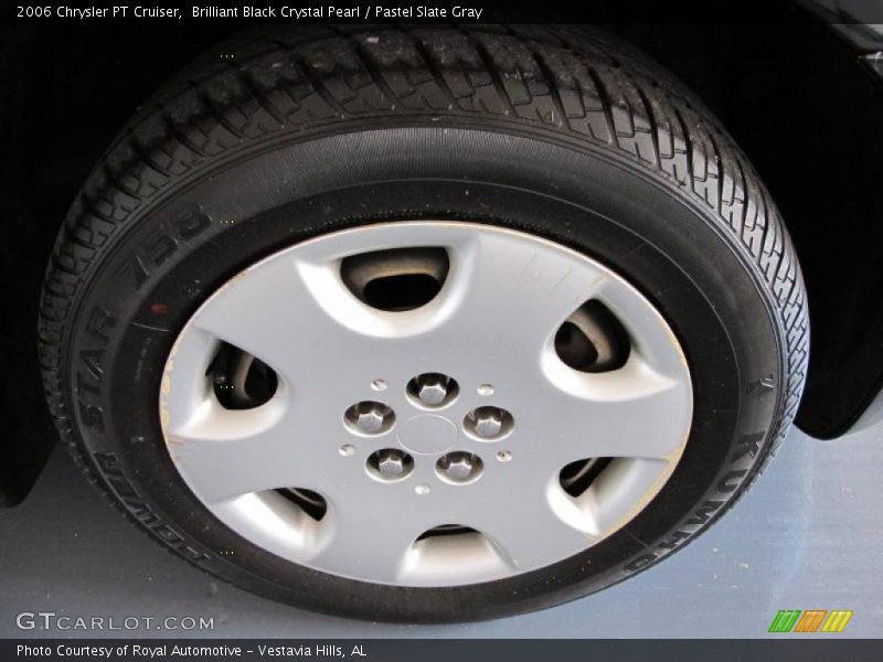 Brilliant Black Crystal Pearl / Pastel Slate Gray 2006 Chrysler PT Cruiser