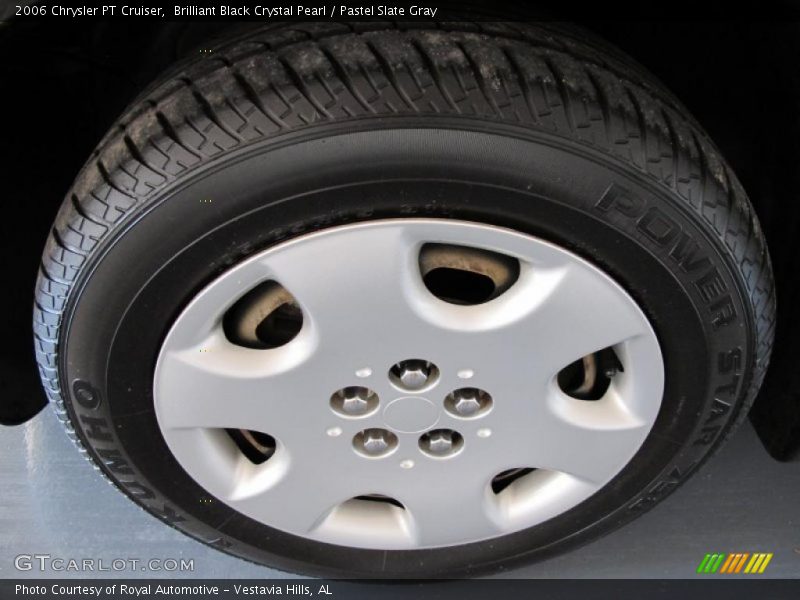 Brilliant Black Crystal Pearl / Pastel Slate Gray 2006 Chrysler PT Cruiser