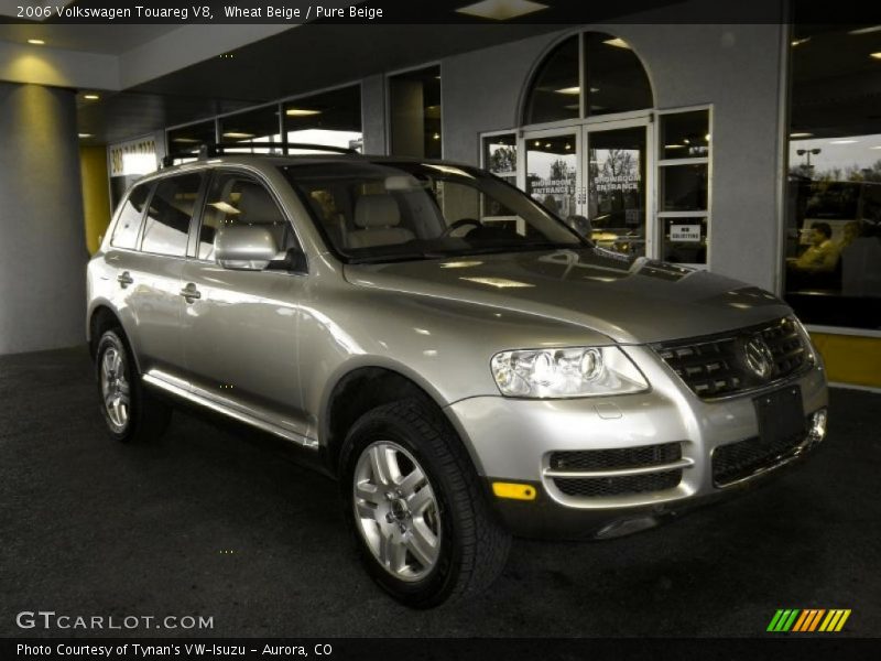 Wheat Beige / Pure Beige 2006 Volkswagen Touareg V8