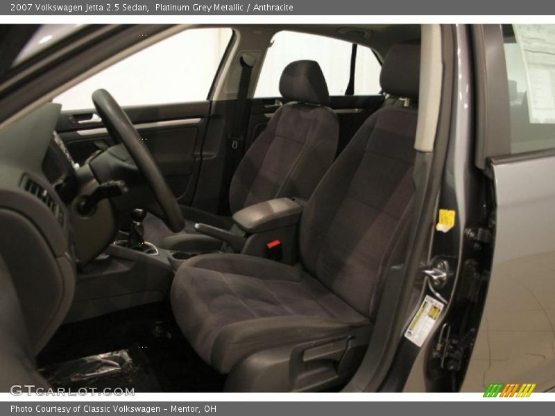 Platinum Grey Metallic / Anthracite 2007 Volkswagen Jetta 2.5 Sedan