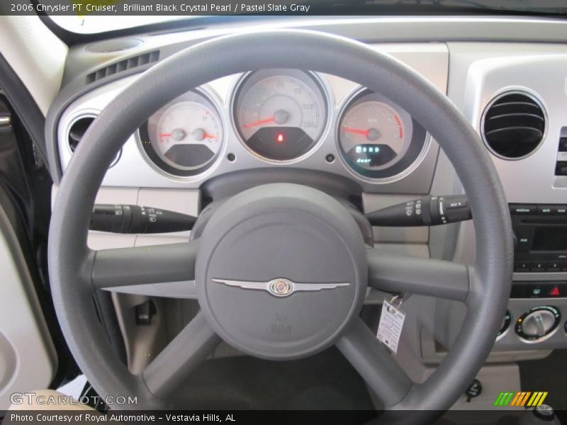 Brilliant Black Crystal Pearl / Pastel Slate Gray 2006 Chrysler PT Cruiser