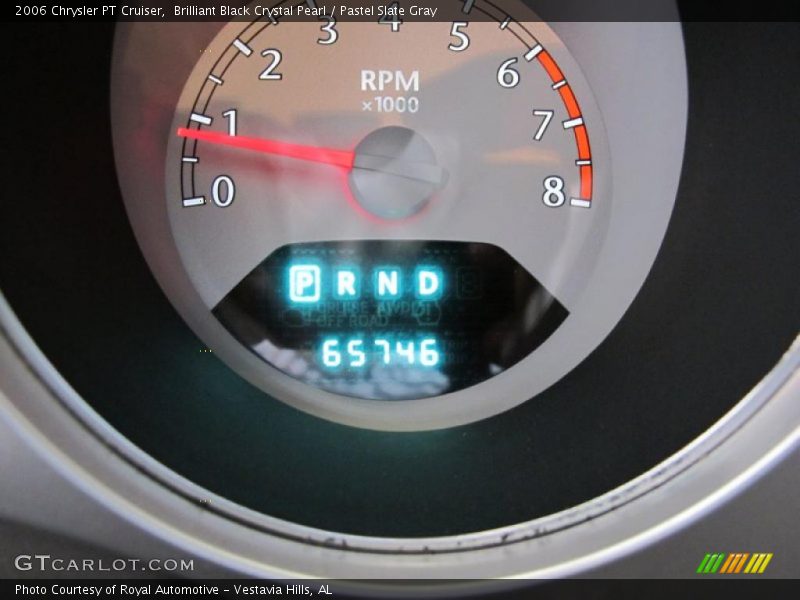 Brilliant Black Crystal Pearl / Pastel Slate Gray 2006 Chrysler PT Cruiser