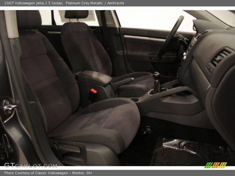 Platinum Grey Metallic / Anthracite 2007 Volkswagen Jetta 2.5 Sedan
