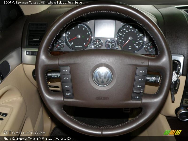 Wheat Beige / Pure Beige 2006 Volkswagen Touareg V8