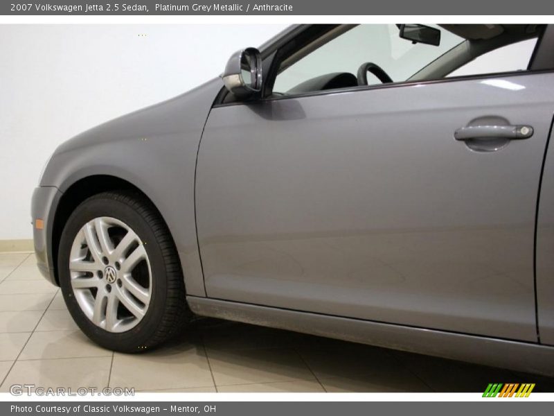 Platinum Grey Metallic / Anthracite 2007 Volkswagen Jetta 2.5 Sedan