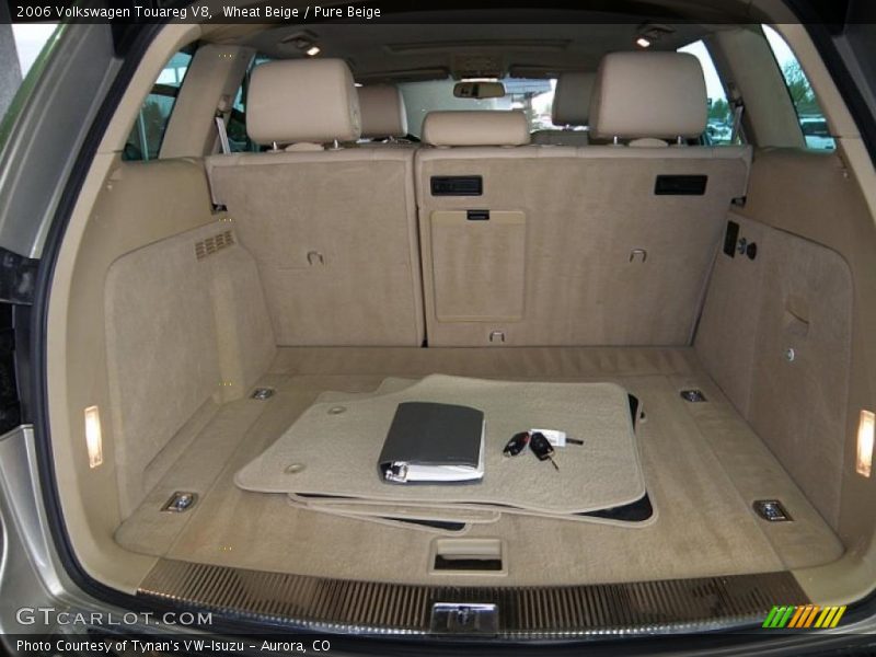 Wheat Beige / Pure Beige 2006 Volkswagen Touareg V8