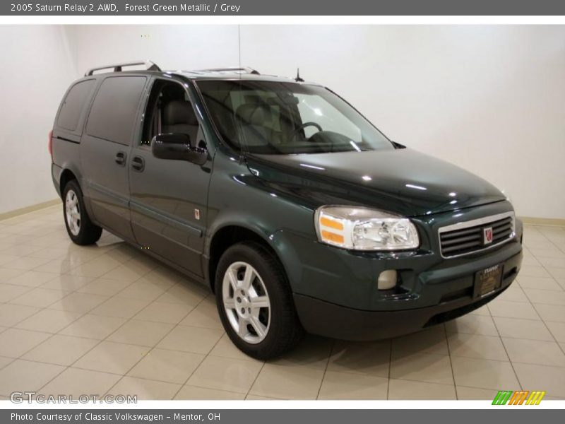 Forest Green Metallic / Grey 2005 Saturn Relay 2 AWD
