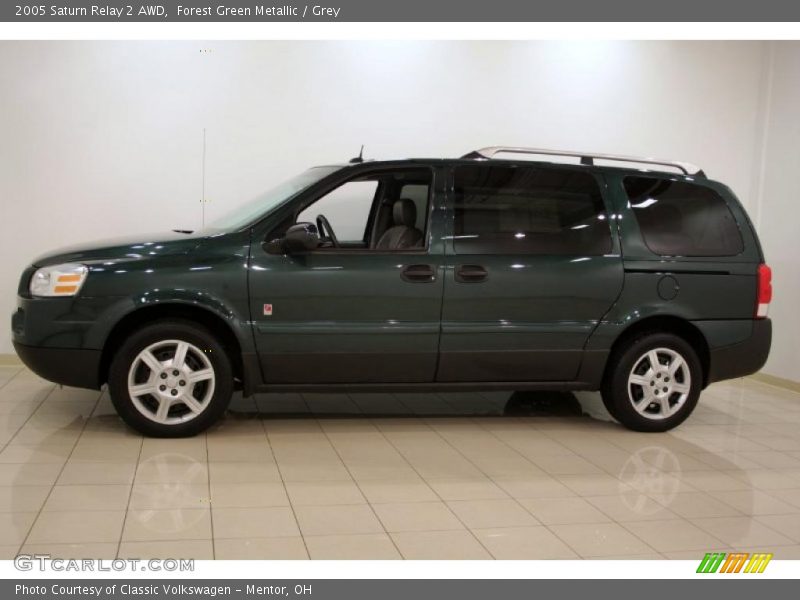 Forest Green Metallic / Grey 2005 Saturn Relay 2 AWD