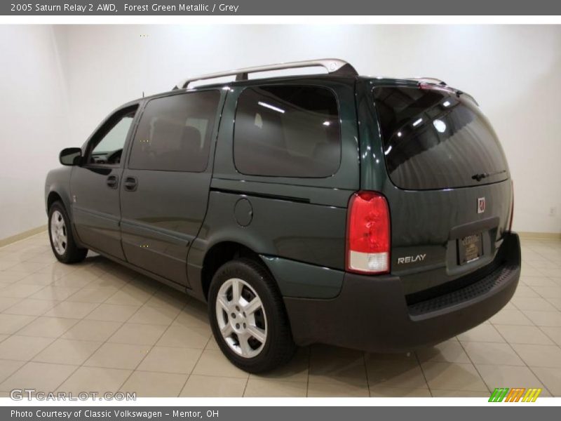 Forest Green Metallic / Grey 2005 Saturn Relay 2 AWD