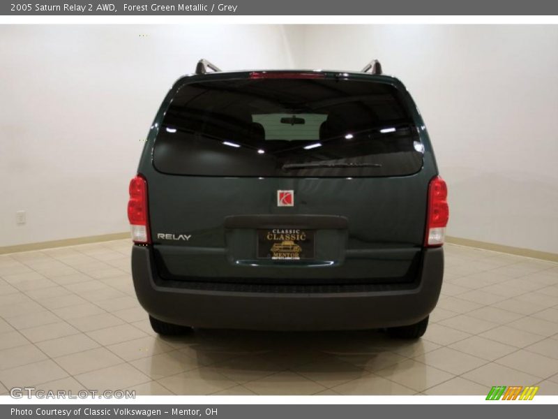 Forest Green Metallic / Grey 2005 Saturn Relay 2 AWD