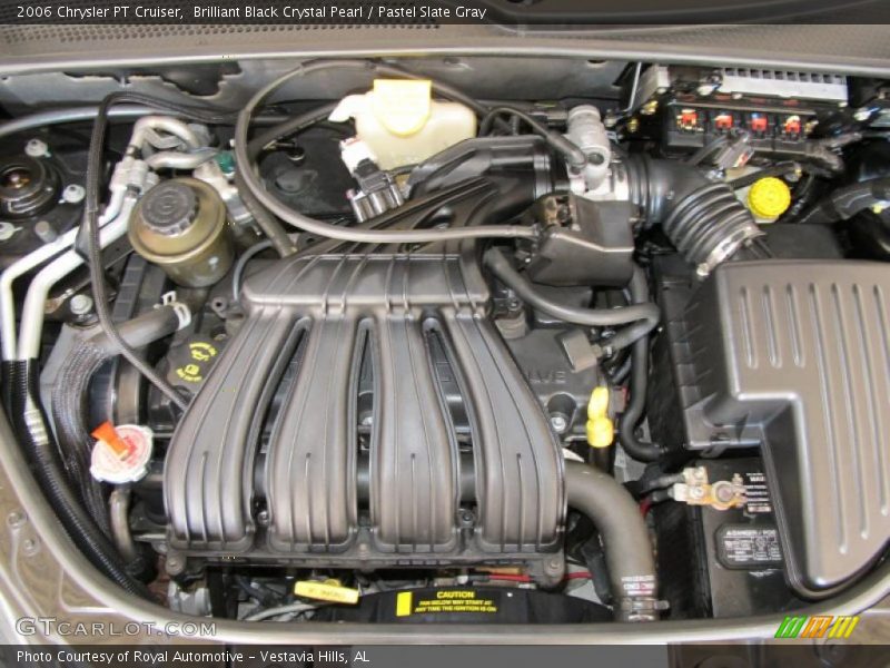 Brilliant Black Crystal Pearl / Pastel Slate Gray 2006 Chrysler PT Cruiser