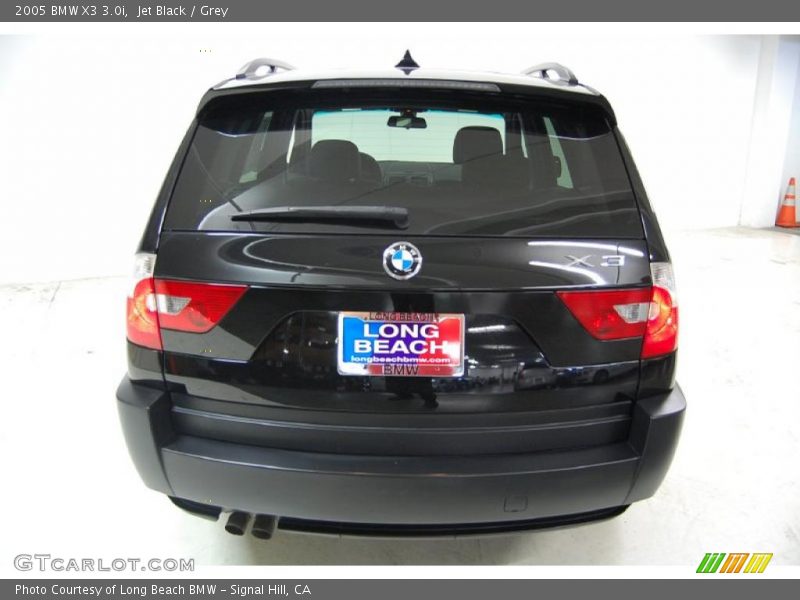 Jet Black / Grey 2005 BMW X3 3.0i