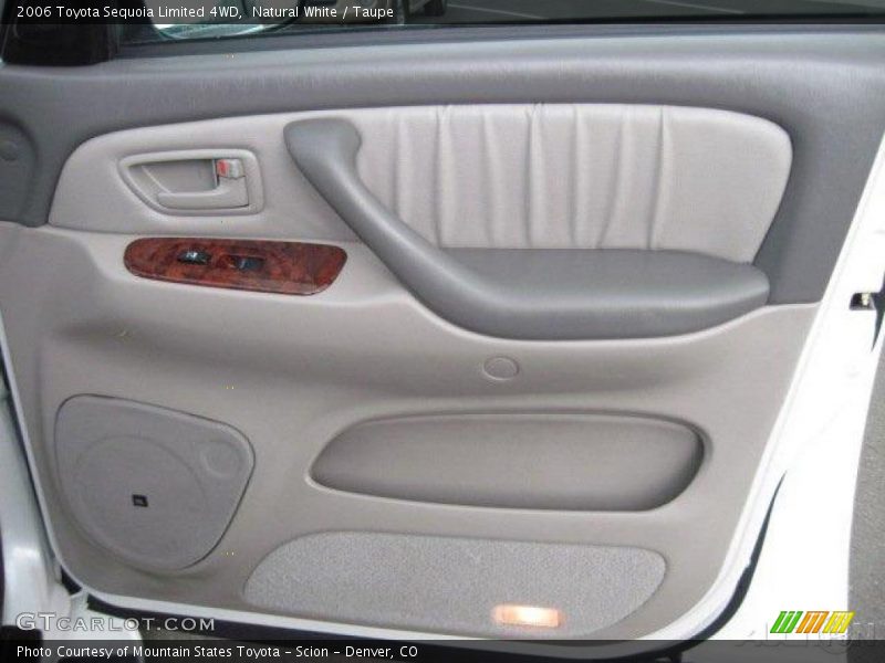 Natural White / Taupe 2006 Toyota Sequoia Limited 4WD