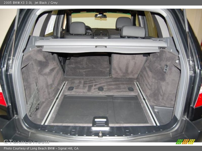 Jet Black / Grey 2005 BMW X3 3.0i