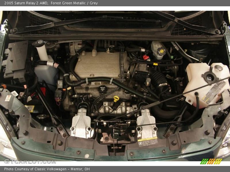 Forest Green Metallic / Grey 2005 Saturn Relay 2 AWD