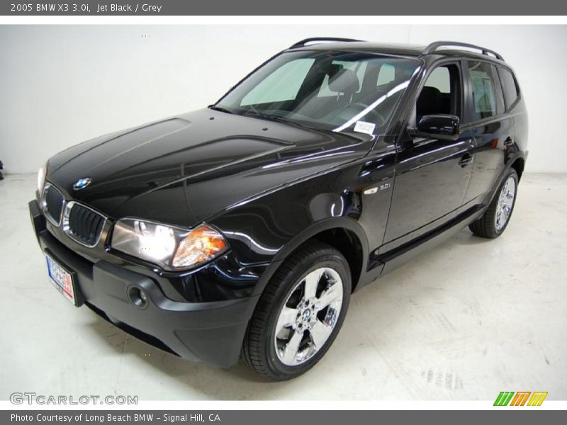 Jet Black / Grey 2005 BMW X3 3.0i