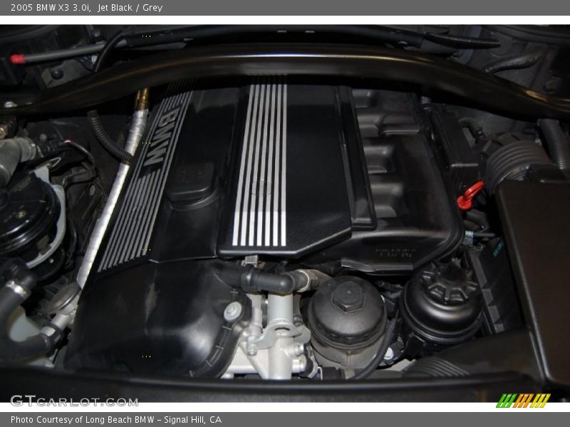 Jet Black / Grey 2005 BMW X3 3.0i