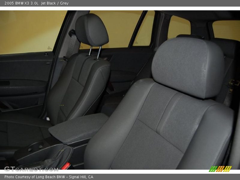 Jet Black / Grey 2005 BMW X3 3.0i
