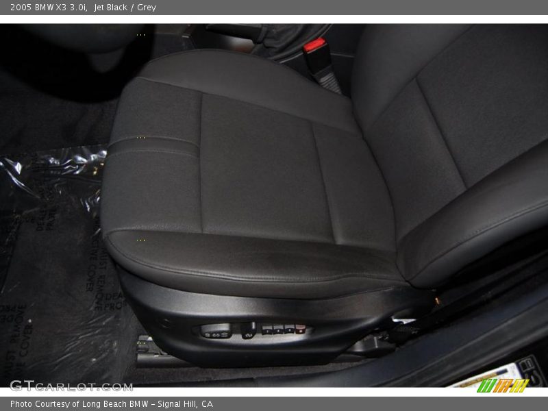 Jet Black / Grey 2005 BMW X3 3.0i
