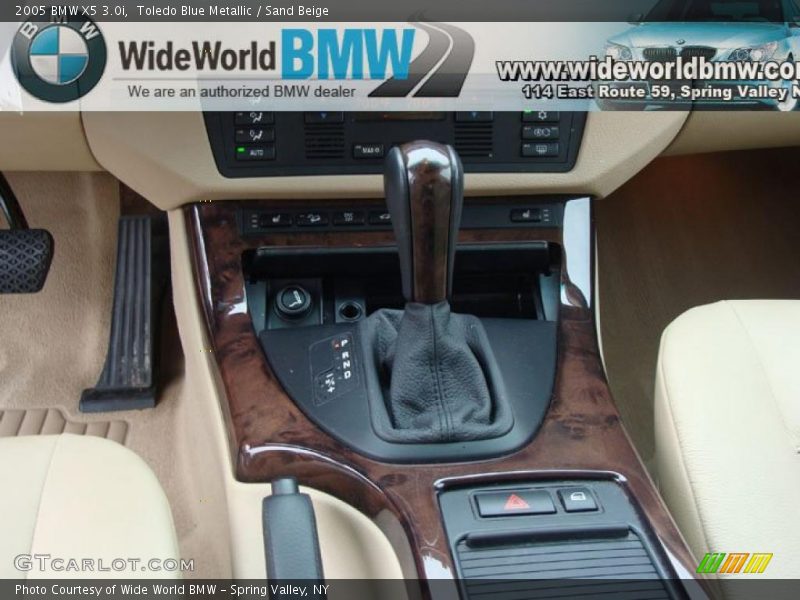 Toledo Blue Metallic / Sand Beige 2005 BMW X5 3.0i