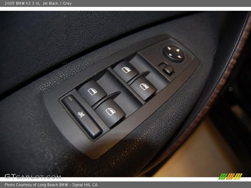 Jet Black / Grey 2005 BMW X3 3.0i