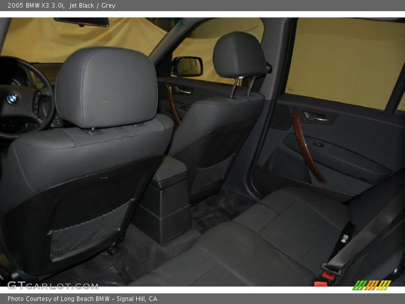 Jet Black / Grey 2005 BMW X3 3.0i