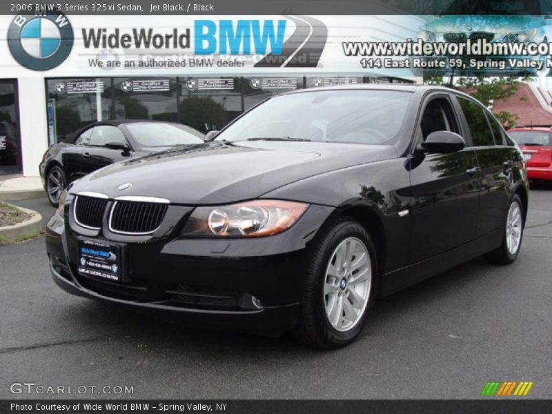 Jet Black / Black 2006 BMW 3 Series 325xi Sedan