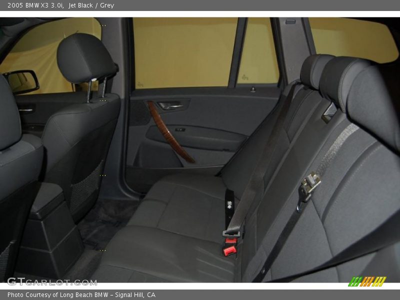 Jet Black / Grey 2005 BMW X3 3.0i