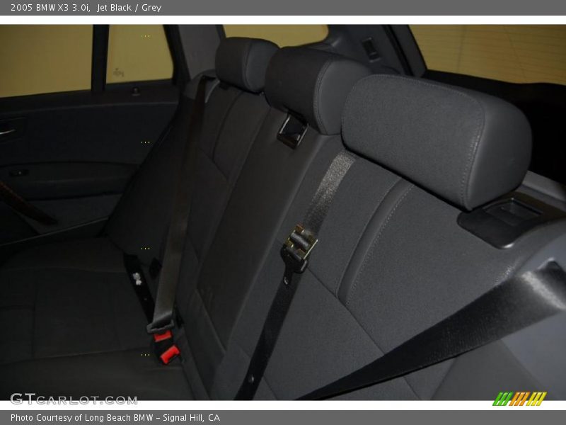 Jet Black / Grey 2005 BMW X3 3.0i