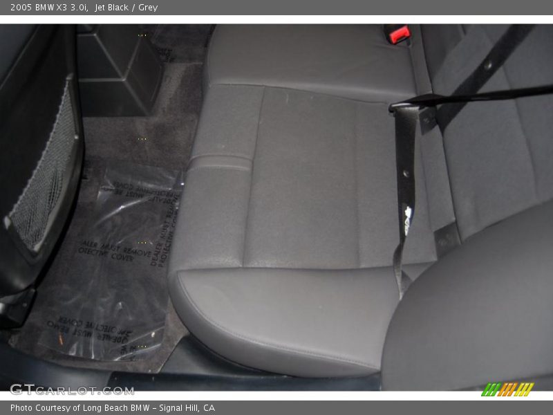 Jet Black / Grey 2005 BMW X3 3.0i
