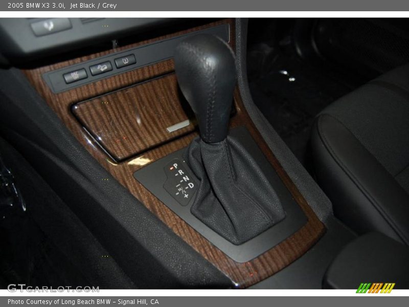Jet Black / Grey 2005 BMW X3 3.0i