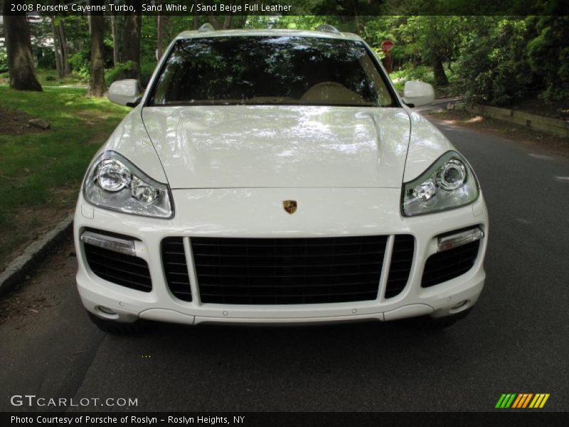 Sand White / Sand Beige Full Leather 2008 Porsche Cayenne Turbo