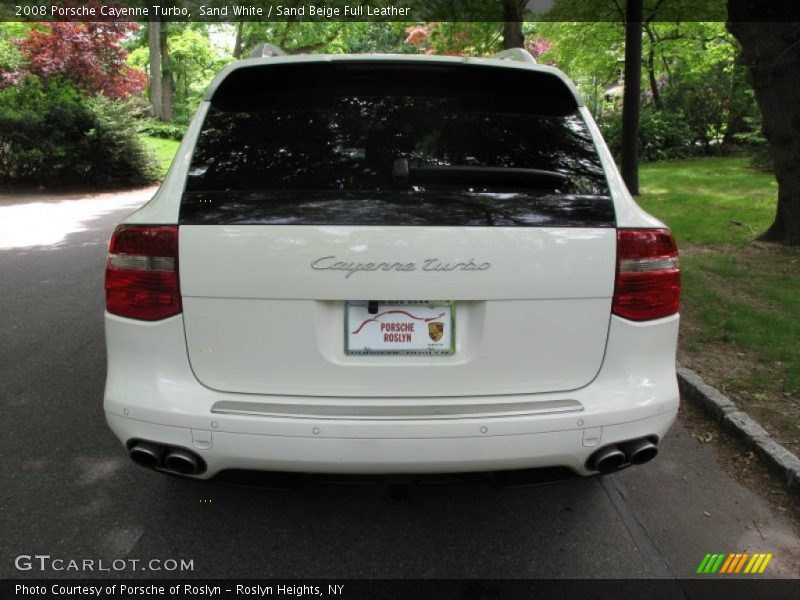Sand White / Sand Beige Full Leather 2008 Porsche Cayenne Turbo