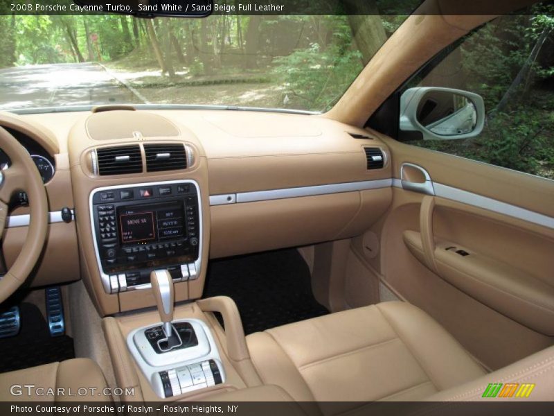 Sand White / Sand Beige Full Leather 2008 Porsche Cayenne Turbo