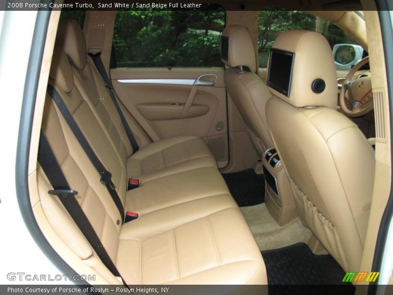 Sand White / Sand Beige Full Leather 2008 Porsche Cayenne Turbo