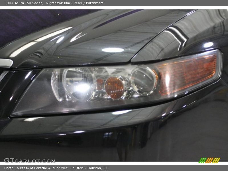Nighthawk Black Pearl / Parchment 2004 Acura TSX Sedan
