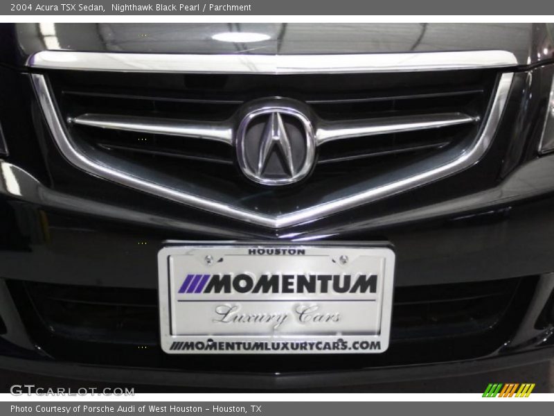 Nighthawk Black Pearl / Parchment 2004 Acura TSX Sedan