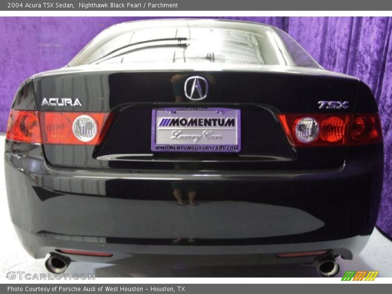 Nighthawk Black Pearl / Parchment 2004 Acura TSX Sedan