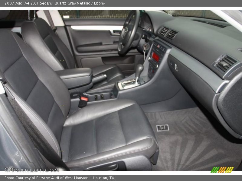 Quartz Gray Metallic / Ebony 2007 Audi A4 2.0T Sedan