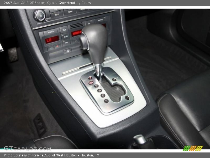 Quartz Gray Metallic / Ebony 2007 Audi A4 2.0T Sedan