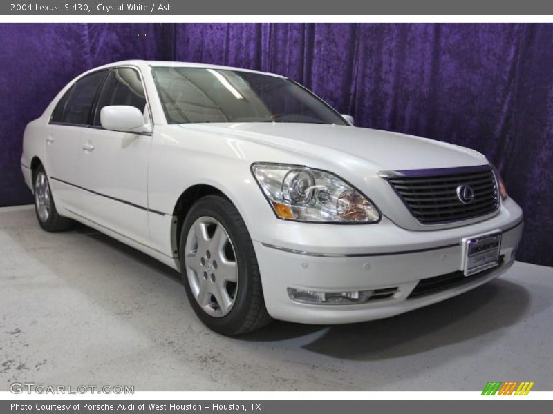 Crystal White / Ash 2004 Lexus LS 430