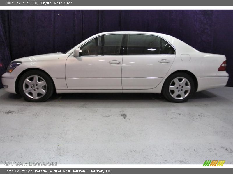 Crystal White / Ash 2004 Lexus LS 430
