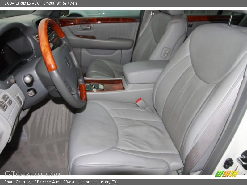 Crystal White / Ash 2004 Lexus LS 430