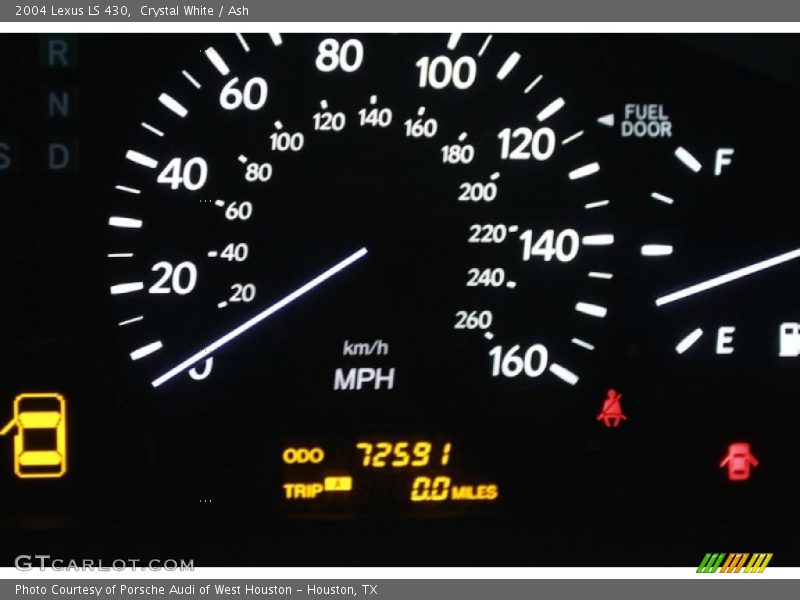 Crystal White / Ash 2004 Lexus LS 430